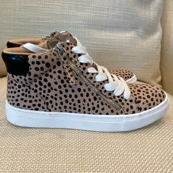 Universal Thread Brooklyn Lace Up Sneakers Brown Cheetah /Size NWT